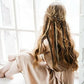 Kids Hair Braid Extensions with Clips | Fun Party Hair Accessories Pack of 6 (Color may vary)