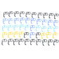 Plastic Hand Mobile Stand (Mix Color  50 Pc)