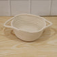 Cotton Rope Woven Storage Basket With Handles For Toys And Organizing (1 Pc)