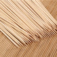 1100 Camping Wooden Color Bamboo Bbq Skewers Barbecue Shish Kabob Sticks Fruit Kebab Meat Party Fountain Bamboo Bbq Sticks Skewers Wooden (20cm)