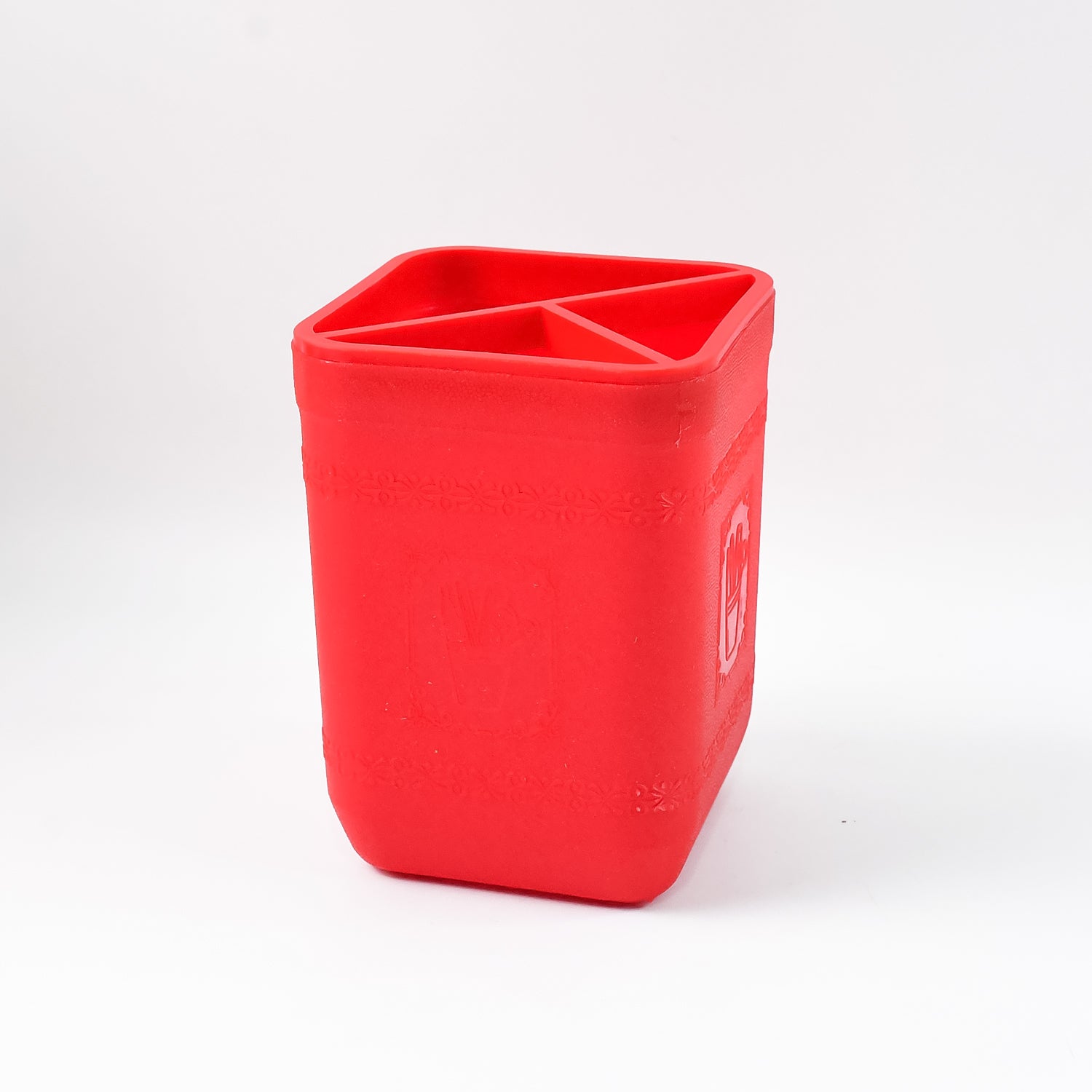 Officemate Pen Stand  Tri-section Desk Organizer Stationery Pens Office Supplies