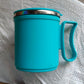 350ml Stainless Steel Mug: Insulated, Leakproof Lid, Hot/Cold Drinks (Mix Color)