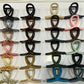 Plastic Hair Clamp Grip, Simple Matte Hair Barrette Clamp (1 Pc)