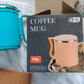 350ml Stainless Steel Mug: Insulated, Leakproof Lid, Hot/Cold Drinks (Mix Color)