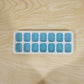 Multipurpose Plastic Ice Cube Tray With Lid (1 Pc 14 Gride  Blue)