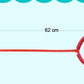 1665 Led Light Flashing Jumping Ring Ankle Skipping Jump Rope For Kids