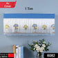 Folding Split AC Dust Cover – Washable, Dustproof (1 Pc, approx 1 Ton)