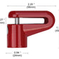 1514 Wheel Padlock Disc Lock Security For Motorcycles Scooters Bikes