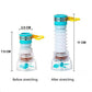Kitchen Faucet Water Tap Filter with Rotating Shower Head for Sink