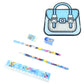 Kids 5 In 1 Stationery Kit With Cartoon Style Carry Bag