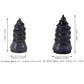 Car  Biketire Puncture Repair Nail Screw (10 Pc Black)