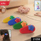 Colorful Star Design Decorative Hair Clip Set (4 Pc)