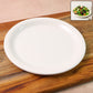 Plastic Round Dinner  Serving Plate  19 Cm (1 Pc)