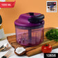 Supermom German Style Manual Hand-operated Vegetable Chopper 1000 Ml