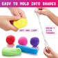 Kids 12 Color Antibacterial Super Clay Set For Creative Play (1 Set)