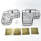 Metal Shower Shelf Shower Shelf Without Drilling (2 Pc)