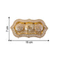 Triveni Kankavati Kumkum Holder With 3 Compartments For Puja And Tilak (1 Pc)
