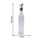 Glass Oil Dispenser Bottle Size 30.5 x 5 cm Dimensions