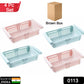 113 Adjustable Fridge Storage Basket Fridge Racks Tray Sliding Storage Racks (4 Pc Set)