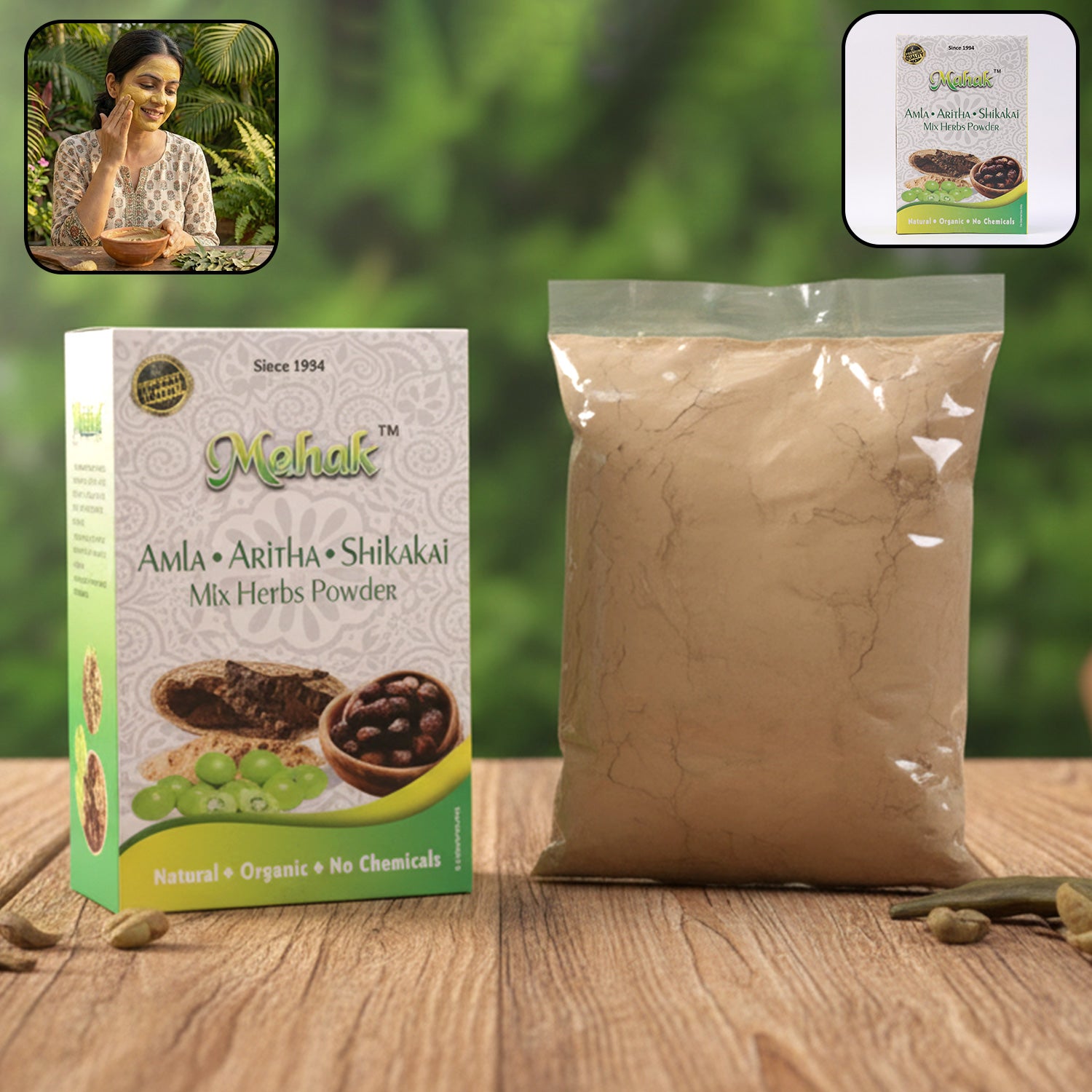Traditional Mixed Herbs Powder  80 Gm