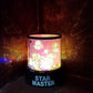 LED Projector Night Light with Rotating Music Ideal for Kids Home Decor