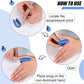 Plastic Magnetic Acupressure Clip (1 Pc)