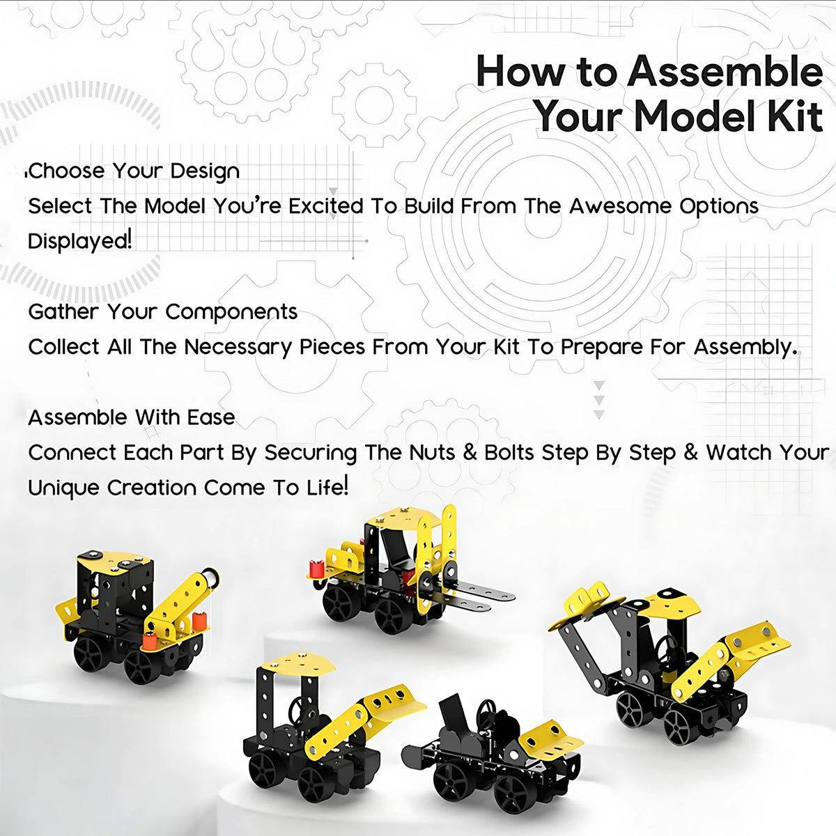 Aditi Stem Educational Mecha Racer Diy Construction Kit