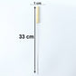 Stainless Steel Bbq Skewers With Wooden Handle (12 Pc)