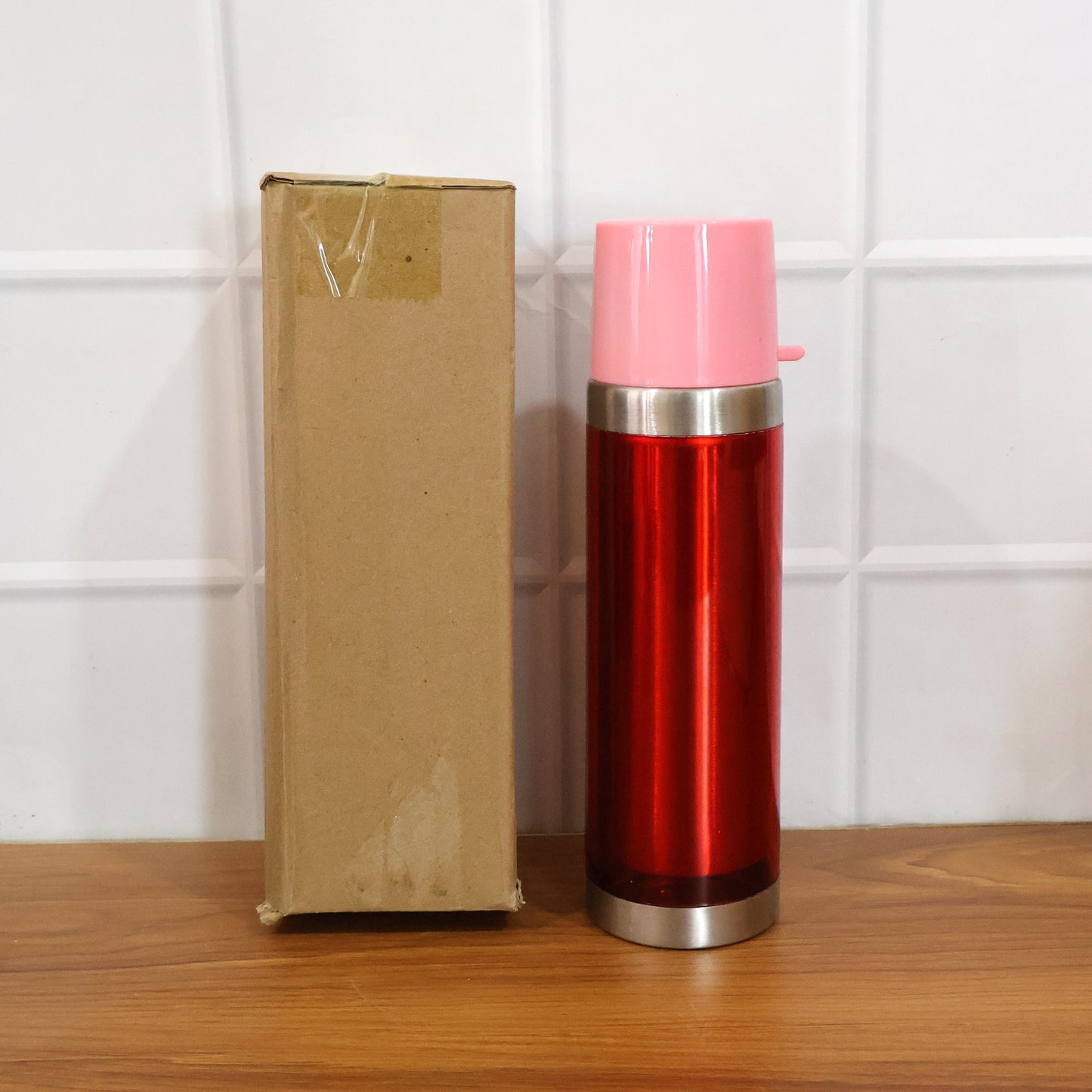 B-grade Stainless-steel Vacuum Insulated Flask Bottle (500ml 1 Pc)