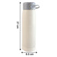 6951 High Portable Water Bottle Creative Wheat Fragrance Glass Bottle Water With Mobile Phone Holder Wide Mouth Glass Water 380ml (Moq - 80 Pc)