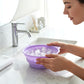 Multipurpose Folding Silicone Facial Ice Bath Bowl