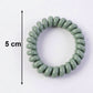 Soft Stretchable Telephone Wire Style Hair Bands Set (1 Pc)