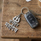Shiv Trishul Keychain
