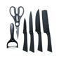 6 In 1 Premium Kitchen Knife Set (1 Set)