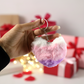 Soft Plush Cute Heart Keychain - 1 Pc