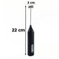 Handheld Electric Milk Frother Battery Coffee Foam Maker Whisk Mixer (1 Pc)