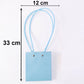Stylish Foldable Flower Packaging Bag With Handle For Bouquet And Gifting (1 Pc)
