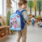 Cute Cartoon Printed Kids School Backpack (1 Pc 12 Inch)