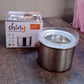 Multipurpose Stainless Steel Airtight Containers With See Through Lid (1 Pc  500 Ml)