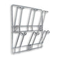 Wall-mounted Stainless-steel Cup  Mug Holder Rack (25 X 25 Cm 1 Pc)