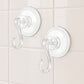 Plastic Suction Cup Hooks (4 Pcs Set)