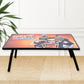 Foldable Multipurpose Mix Design Games Table Board  Bed Study Table (48  28 Cm  1 Pc)