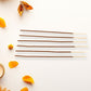 Orchid Flavour Incense Sticks  Agarbatti (90 Gm With Machis  1 Packet)