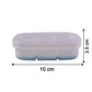 Mini Plastic 6 Cavity Ice Tray - Freeze  Fresh Compact Ice Cube Tray