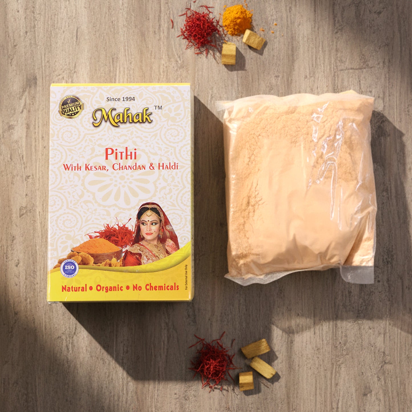 Traditional Face And Body Mahak Pithi  100 Gm