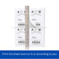 Oddy Self-adhesive Label Sheets  A4 Full-sheet Labels (100 Sheet)