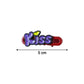 Decorative Kiss Text Hair Clip Set (4 Pc)