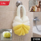 Dual Color Soft Mesh Bath Loofah Body Scrubber (1 Pc)