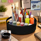 Rotating Round Storage Tray Organizer For Kitchen Bathroom And Desk (1 Pc)