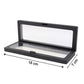 Transparent display box 18x7cm side view India